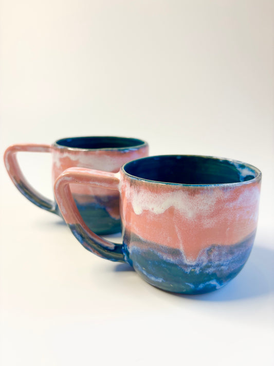 Mugg "Rosa Skymning"