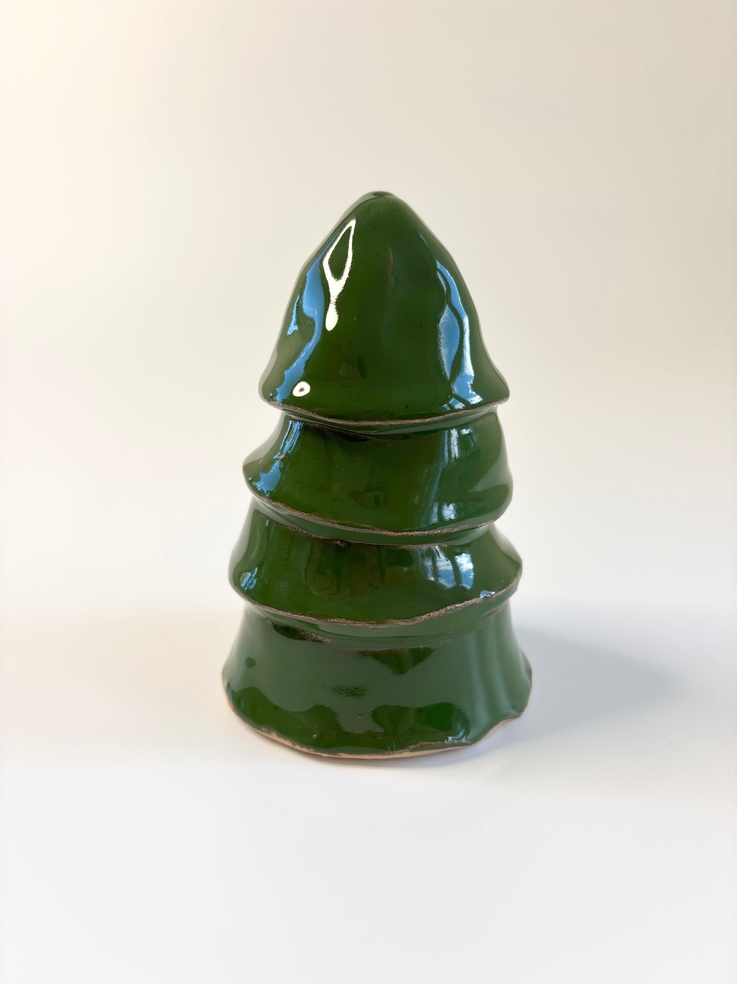 Julgran liten mörkgrön