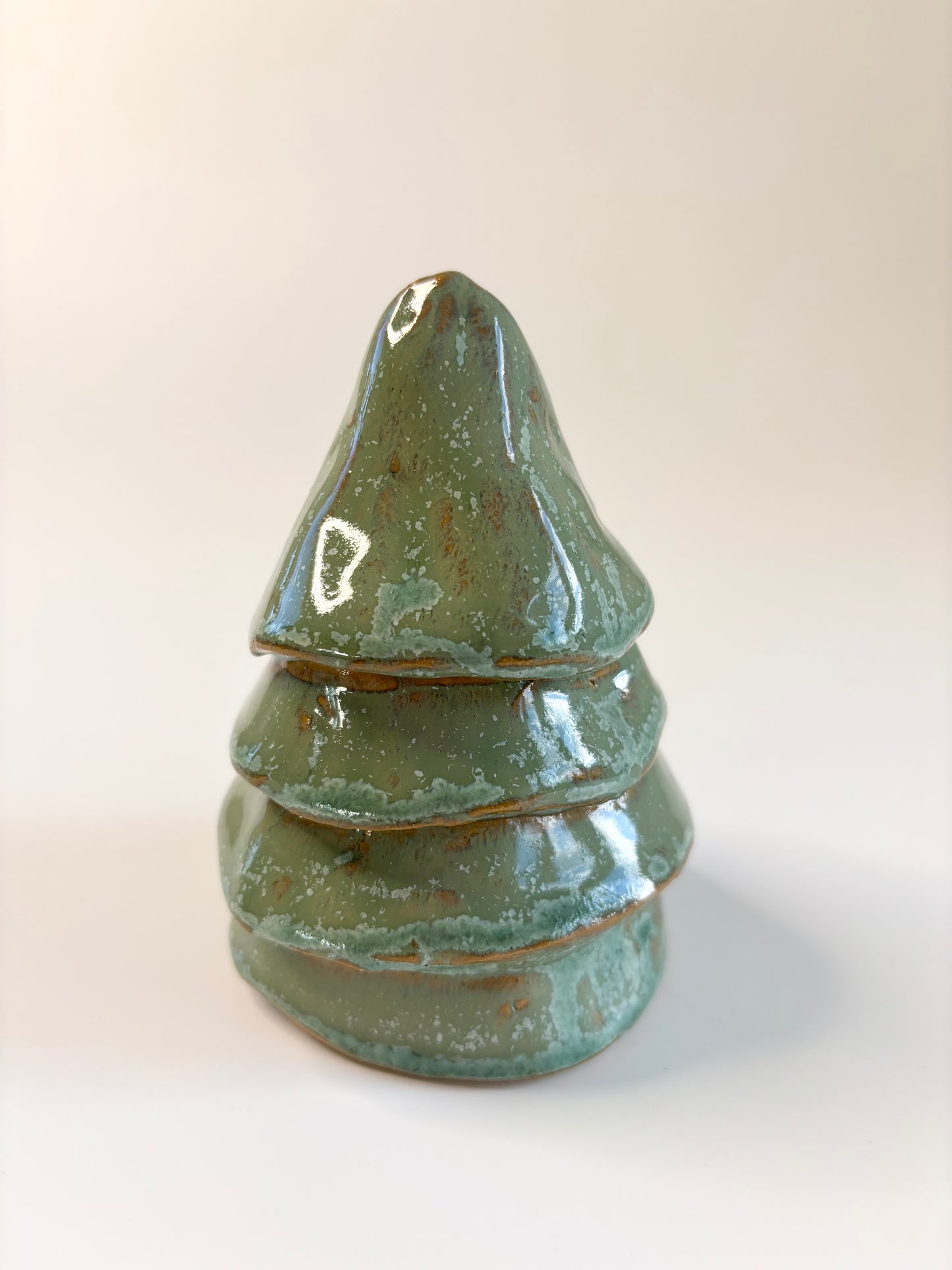 Julgran liten ljusgrön